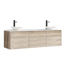 Koupelnová skříňka StoneArt Venice VE-1800pro-4 dubová světlá 180×52
