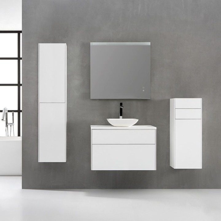 Koupelnový nábytek – set StoneArt Venice VE-0800pro-2 dubový tmavý 80×52