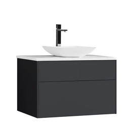 Koupelnová skříňka StoneArt Venice VE-0800pro-2 tmavě šedá 80×52