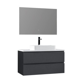 Koupelnový nábytek – set StoneArt Monte Carlo MC-1000pro-5 tmavě šedý 100×52