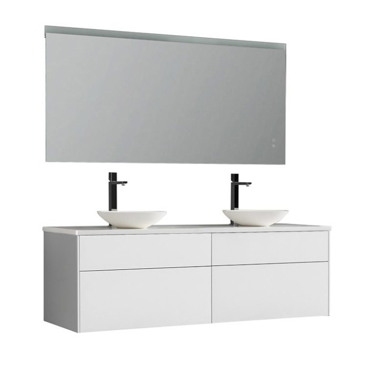 Koupelnový nábytek – set StoneArt Venice VE-1600pro-2 bílý 160×52