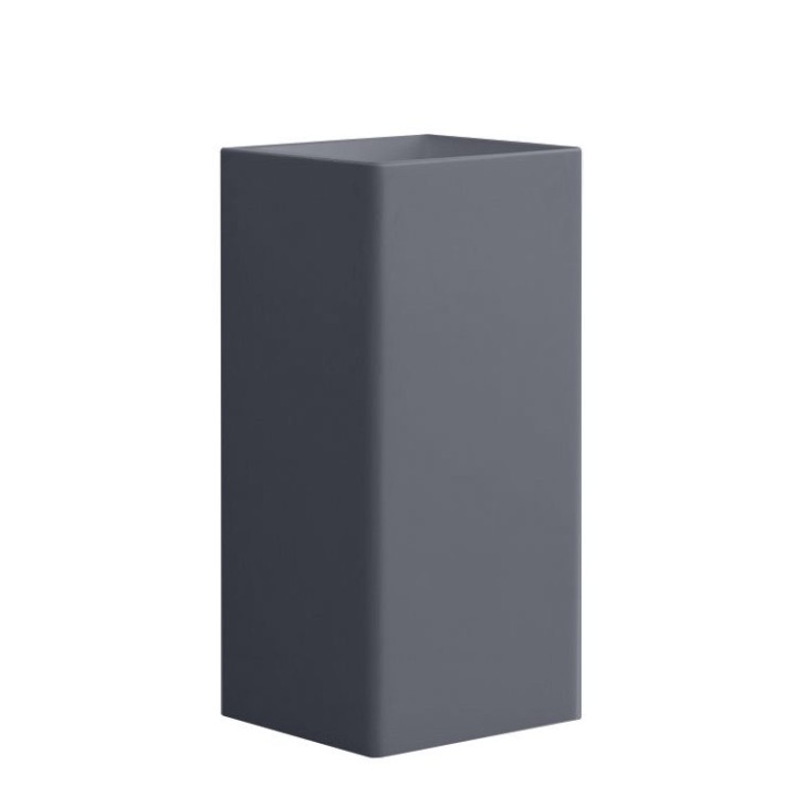 Volně stojící umyvadlo StoneArt LZ507 betonově šedé 40×40 matné