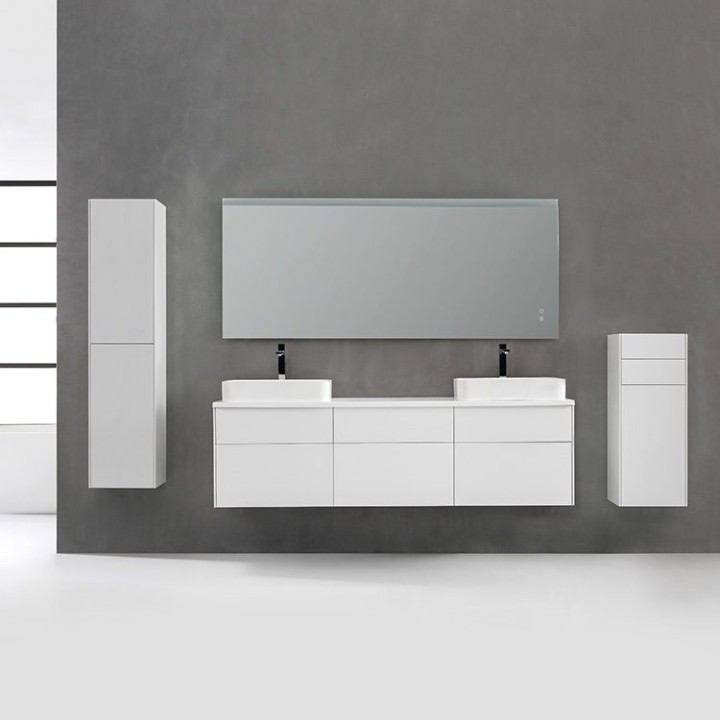 Koupelnová skříňka StoneArt Venice VE-1800pro-5 dubová tmavá 180×52