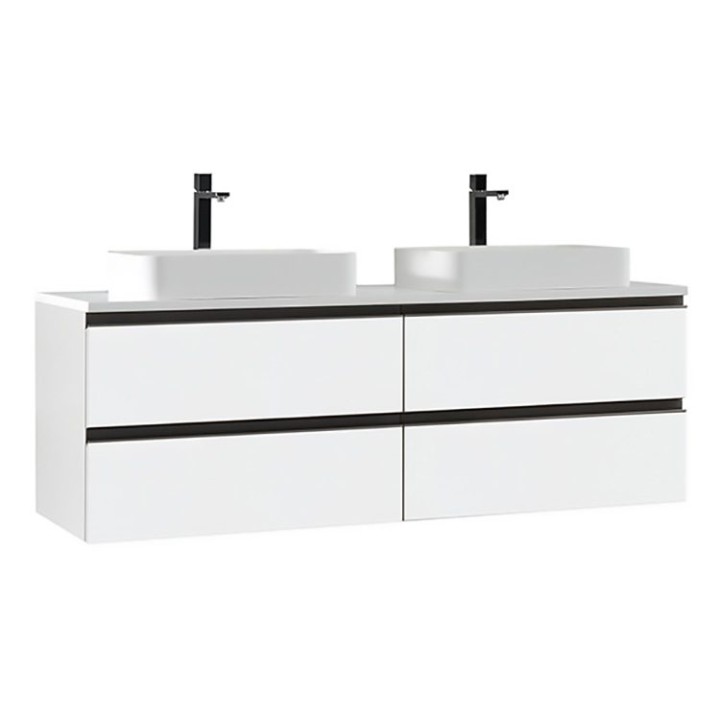 Koupelnová skříňka StoneArt Monte Carlo MC-1600pro-5 bílá 160×52
