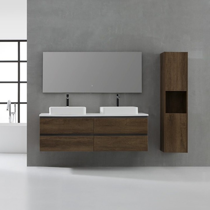 Koupelnový nábytek – set StoneArt Monte Carlo MC-1600pro-5 bílý 160×52