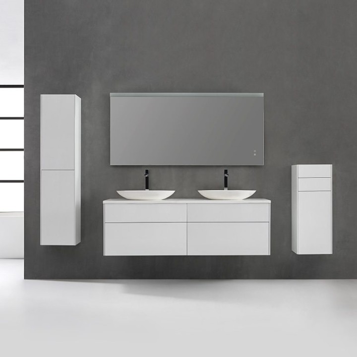 Koupelnová skříňka StoneArt Venice VE-1600pro-3 tmavě šedá 160×52
