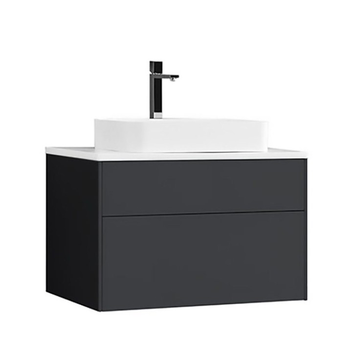 Koupelnová skříňka StoneArt Venice VE-0800pro-5 tmavě šedá 80×52