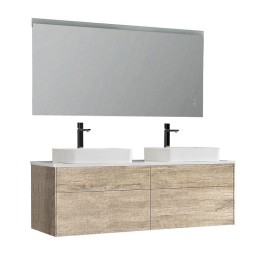 Koupelnový nábytek – set StoneArt Venice VE-1600pro-5 dubový světlý 160×52