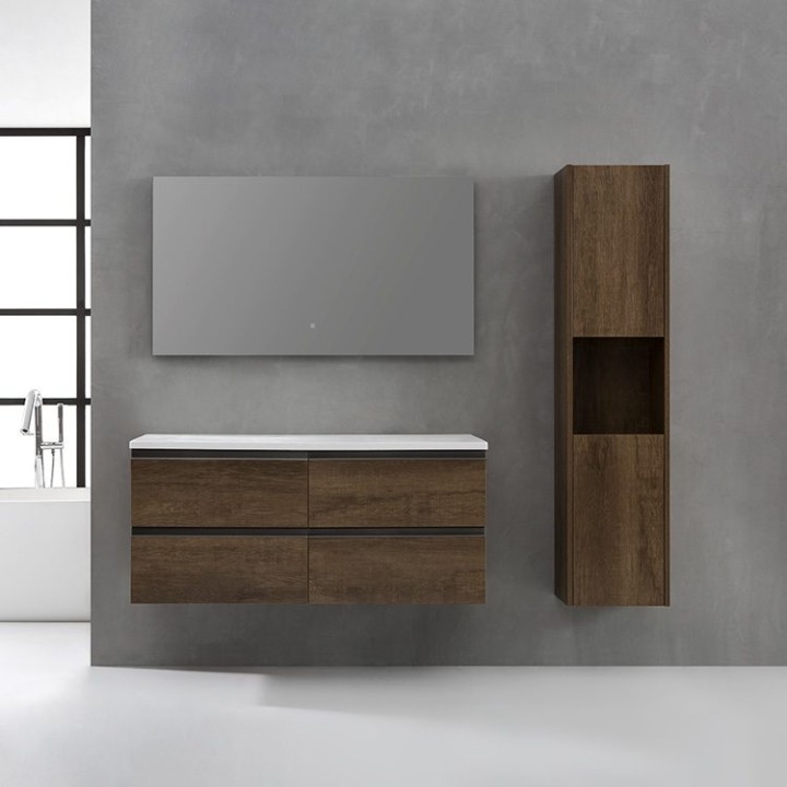 Koupelnový nábytek – set StoneArt Monte Carlo MC-1200pro tmavě šedý 120×52