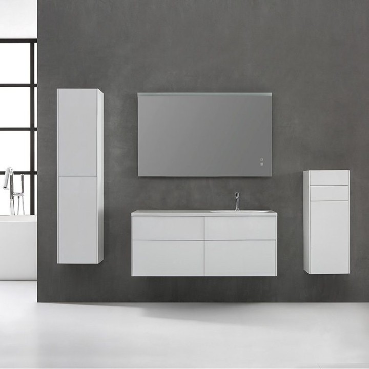 Koupelnová skříňka StoneArt Venice VE-1210-I tmavě šedá 120×52 pravé provedení