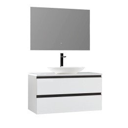 Koupelnový nábytek – set StoneArt Monte Carlo MC-1000pro-3 bílý 100×52