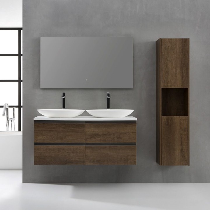 Koupelnový nábytek – set StoneArt Monte Carlo MC-1200pro-3 tmavě šedý 120×52