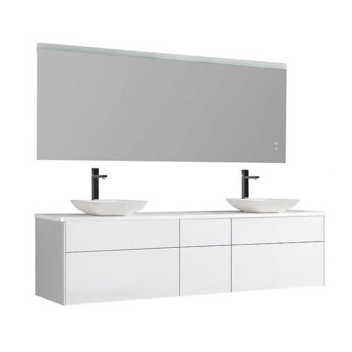 Koupelnový nábytek – set StoneArt Venice VE-2000pro-2 bílý 200×52