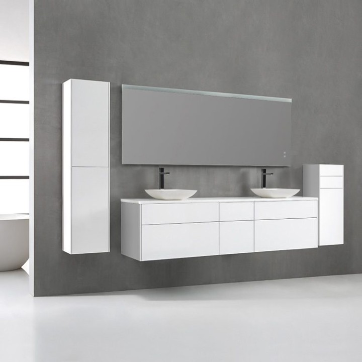 Koupelnová skříňka StoneArt Venice VE-2000pro-2 bílá 200×52