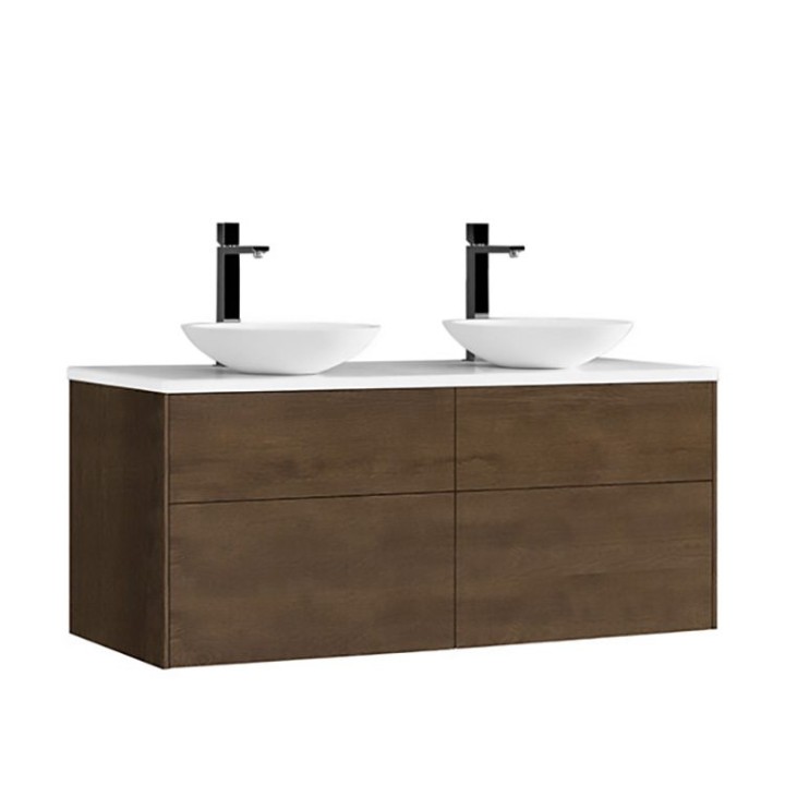 Koupelnová skříňka StoneArt Venice VE-1200pro-4 dubová tmavá 120×52