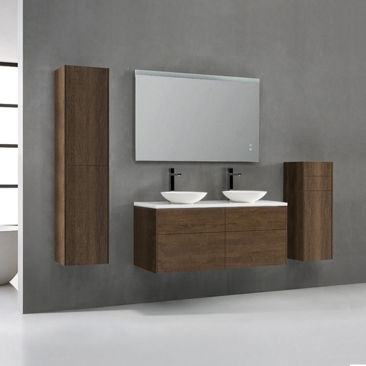 Koupelnová skříňka StoneArt Venice VE-1200pro-4 dubová tmavá 120×52
