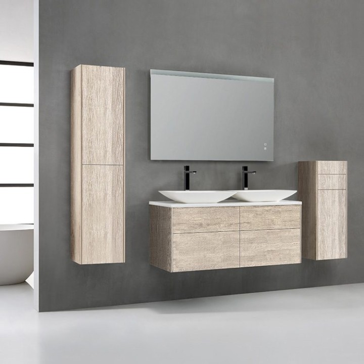Koupelnová skříňka StoneArt Venice VE-1200pro-1 dubová světlá 120×52