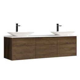 Koupelnová skříňka StoneArt Venice VE-1800pro-1 dubová tmavá 180×52