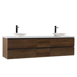 Koupelnová skříňka StoneArt Monte Carlo MC-2000pro-4 dubová tmavá 200×52