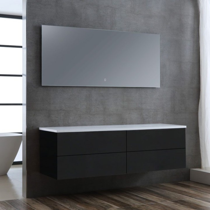 Koupelnová skříňka StoneArt Brugge BU-1601pro tmavě šedá 160×50