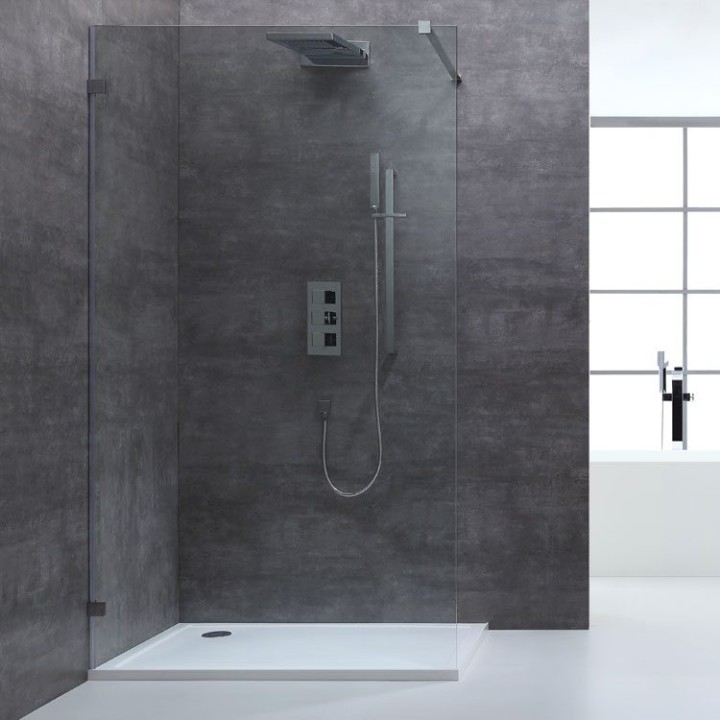 Walk-in sprchová zástěna EAGO AWT LW1000 100×210