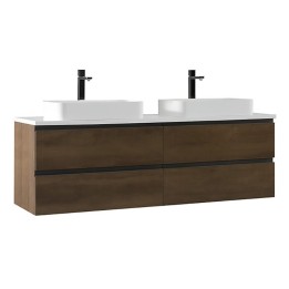 Koupelnová skříňka StoneArt Monte Carlo MC-1600pro-5 dubová tmavá 160×52