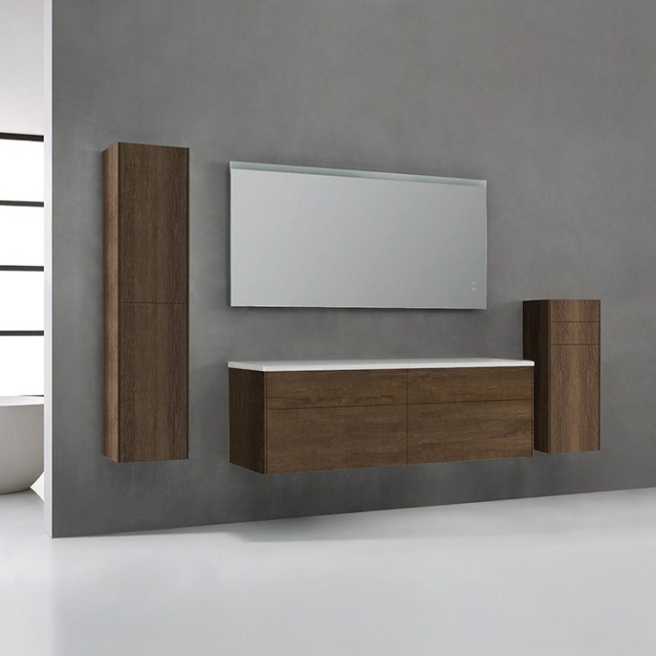 Koupelnová skříňka StoneArt Venice VE-1600pro dubová tmavá 160×52