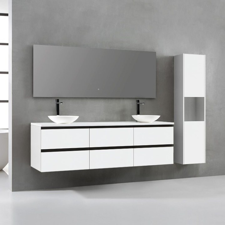 Koupelnová skříňka StoneArt Monte Carlo MC-1800pro-4 bílá 180×52