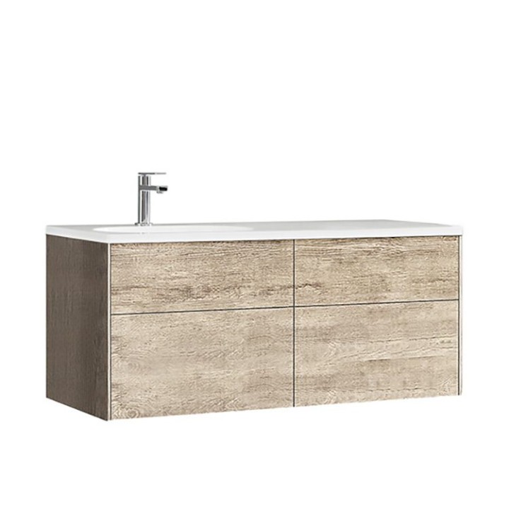 Koupelnová skříňka StoneArt Venice VE-1210-I dubová světlá 120×52 levé provedení