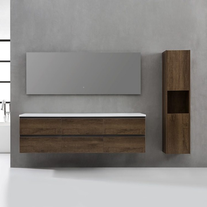 Koupelnová skříňka StoneArt Monte Carlo MC-1800pro bílá 180×52