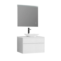 Koupelnový nábytek – set StoneArt Venice VE-0800pro-2 bílý 80×52