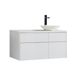 Koupelnová skříňka StoneArt Venice VE-1010pro-4 bílá 100×52 pravé provedení