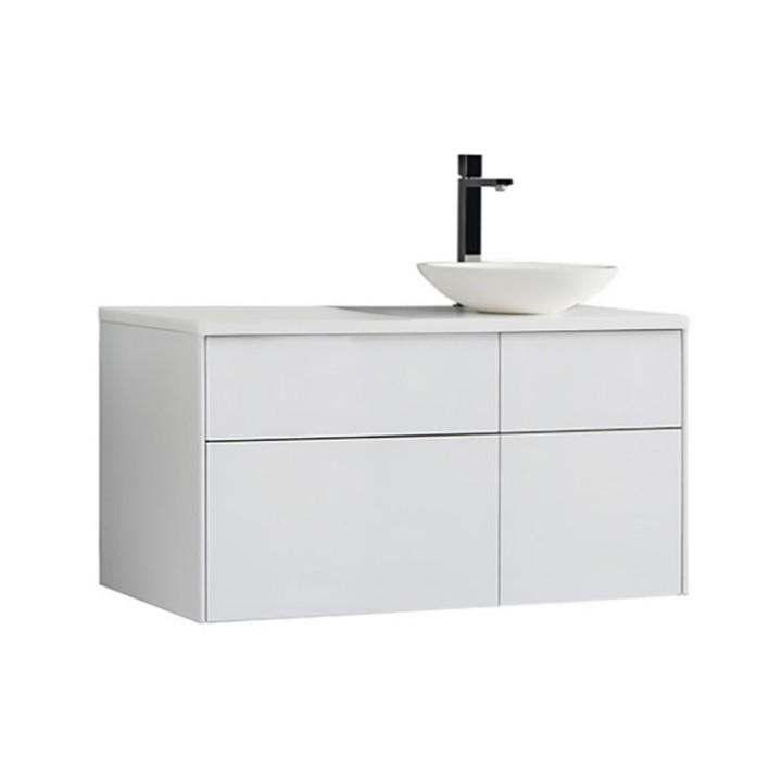 Koupelnová skříňka StoneArt Venice VE-1010pro-4 bílá 100×52 pravé provedení