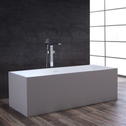 Volně stojící vana StoneArt BS-532 bílá 175×73 lesklá