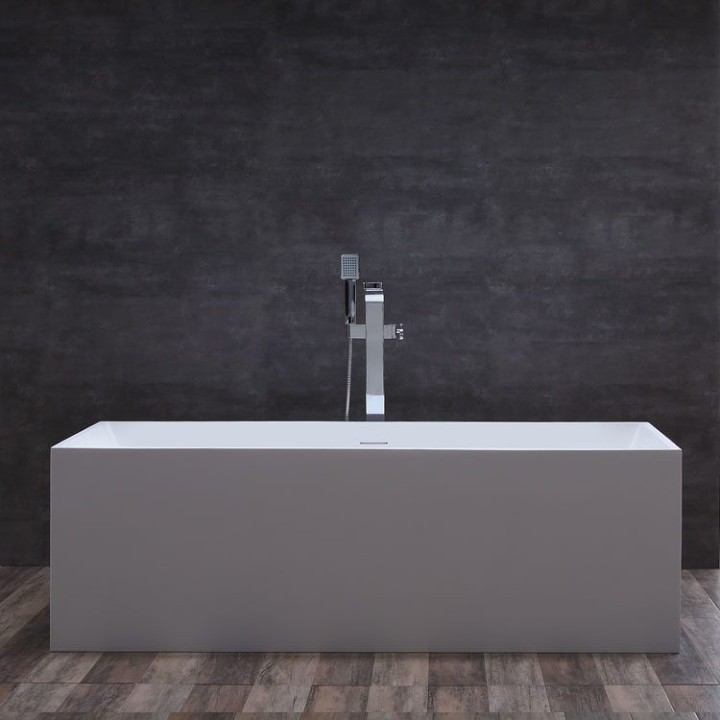 Volně stojící vana StoneArt BS-532 bílá 175×73 lesklá