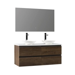 Koupelnový nábytek – set StoneArt Monte Carlo MC-1200pro-4 dubový tmavý 120×52