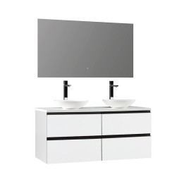 Koupelnový nábytek – set StoneArt Monte Carlo MC-1200pro-4 bílý 120×52