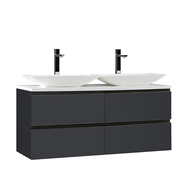 Koupelnová skříňka StoneArt Monte Carlo MC-1200pro-1 tmavě šedá 120×52