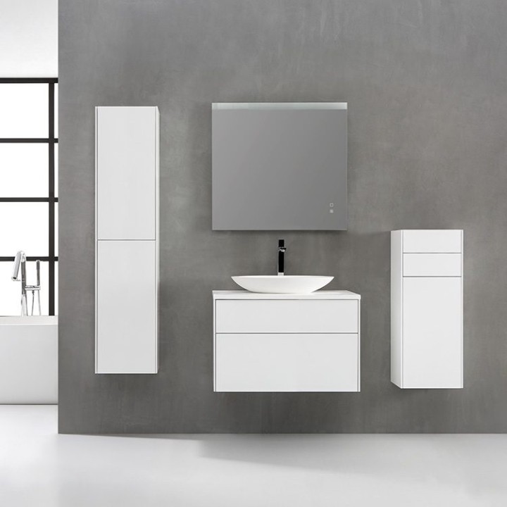 Koupelnový nábytek – set StoneArt Venice VE-0800pro-3 tmavě šedý 80×52