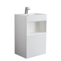 Volně stojící umyvadlo StoneArt LZ517 bílé 50×45 lesklé