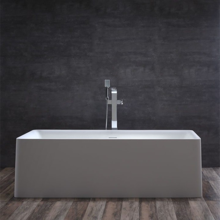 Volně stojící vana StoneArt BS-509 bílá 181×82 lesklá
