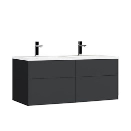 Koupelnová skříňka StoneArt Venice VE-1200-II tmavě šedá 120×52