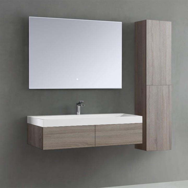 Koupelnový nábytek – set StoneArt Brugge BU-1210 dubový světlý 120×48