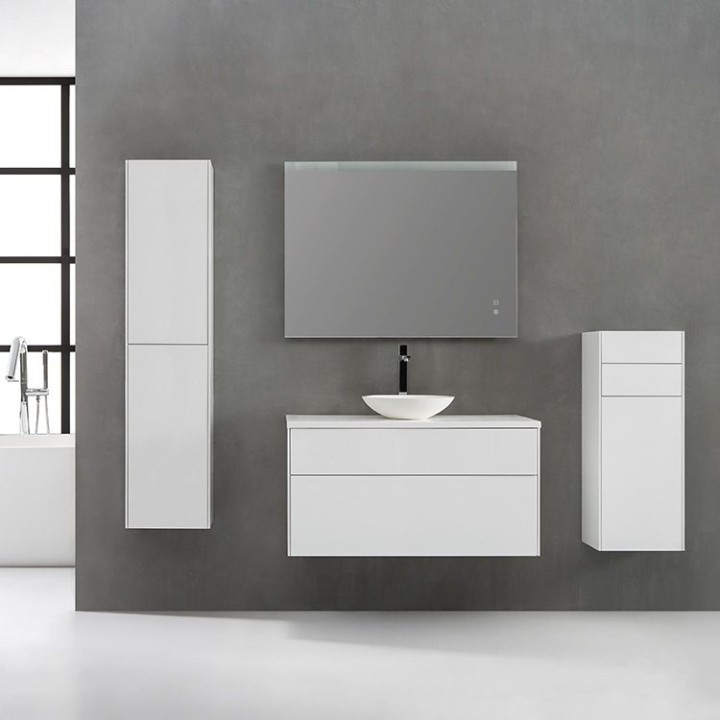 Koupelnová skříňka StoneArt Venice VE-1000pro-4 dubová tmavá 100×52