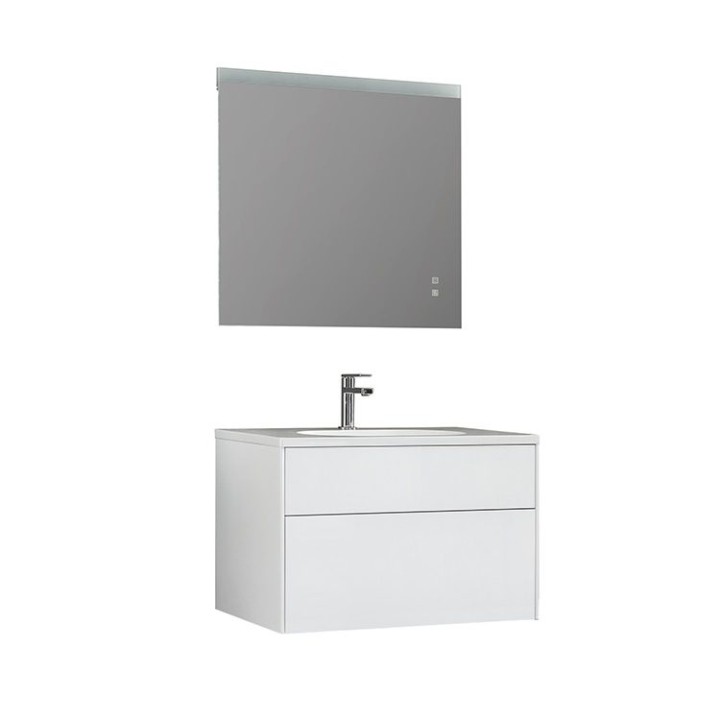 Koupelnový nábytek – set StoneArt Venice VE-0800-I bílý 80×52