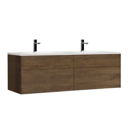 Koupelnová skříňka StoneArt Venice VE-1600-II dubová tmavá 160×52