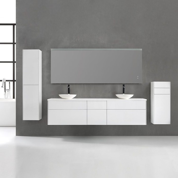 Koupelnový nábytek – set StoneArt Venice VE-2000pro-4 dubový tmavý 200×52