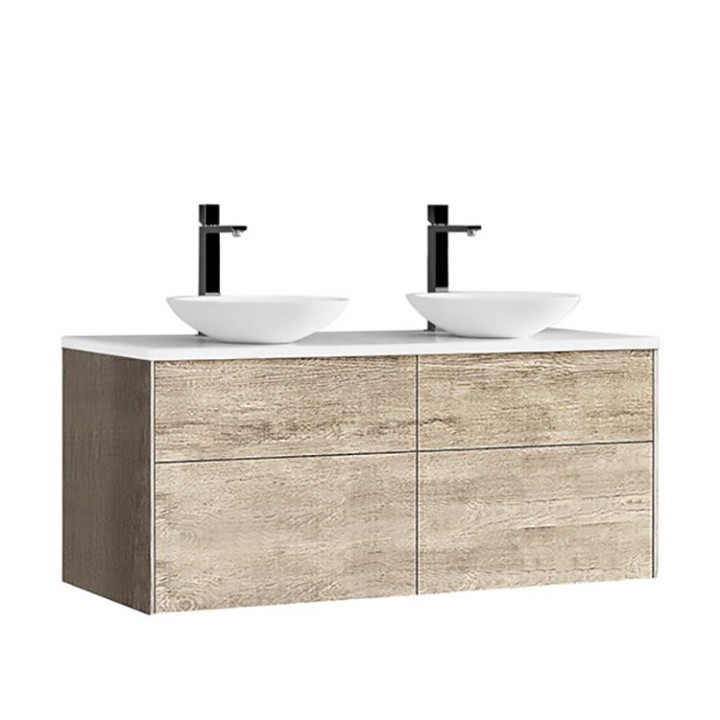 Koupelnová skříňka StoneArt Venice VE-1200pro-4 dubová světlá 120×52