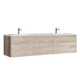 Koupelnová skříňka StoneArt Venice VE-2000-I dubová světlá 200×52
