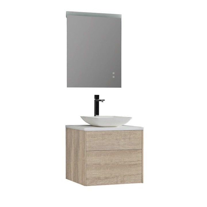 Koupelnový nábytek – set StoneArt Venice VE-0600pro-2 dubový světlý 60×52